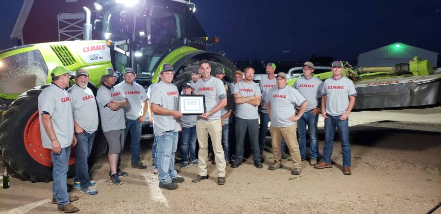 Claas sets new world record