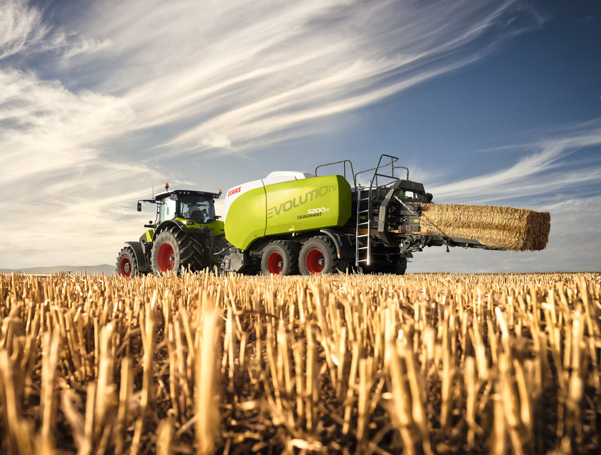 Big leap forward for CLAAS square balers