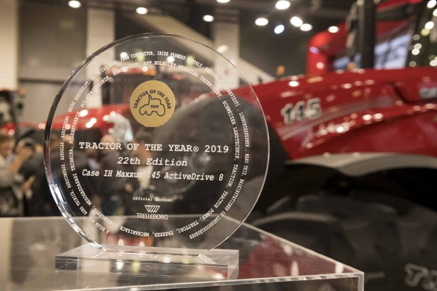 Case IH Maxxum 145 Multicontroller awarded Tractor of the Year and Best Design title for 2019