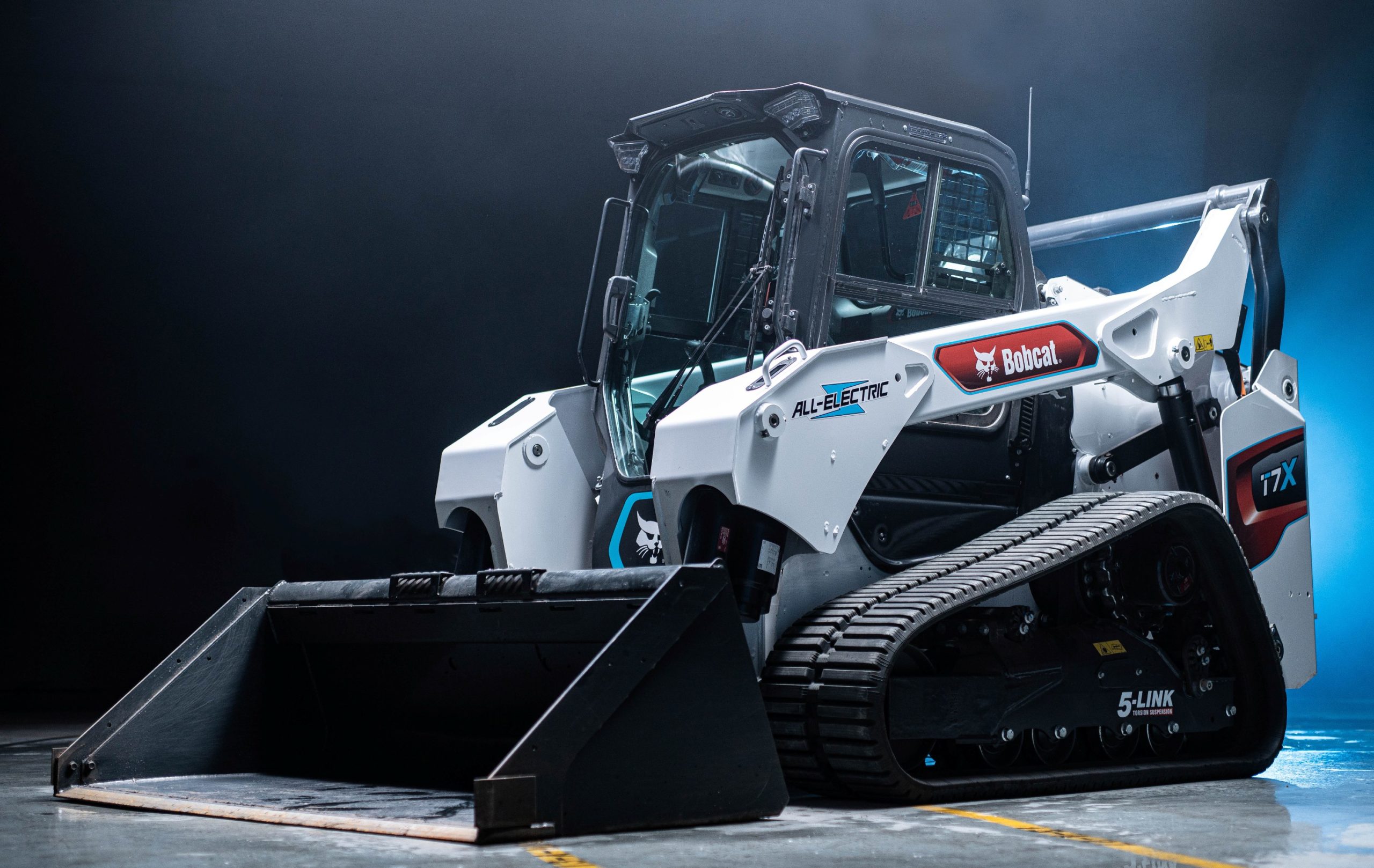 World’s first all-electric Compact Track Loader