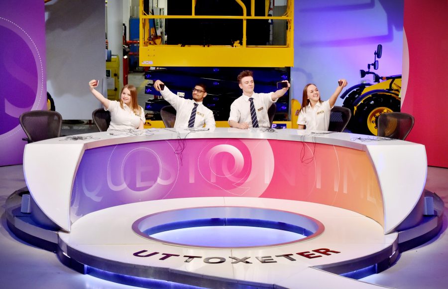 JCB provides industrial setting for BBC One’s Question Time