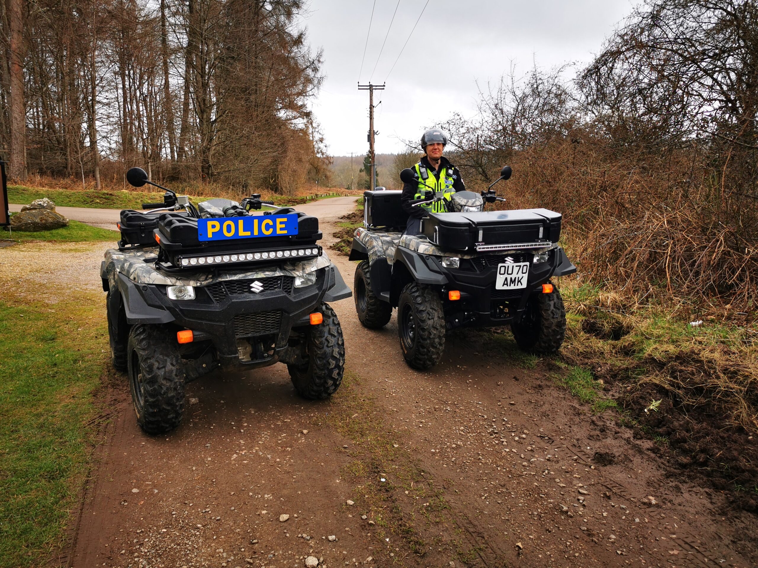 Suzuki and local ATV Dealer join forces to help Gloucestershire Police fight rural crime