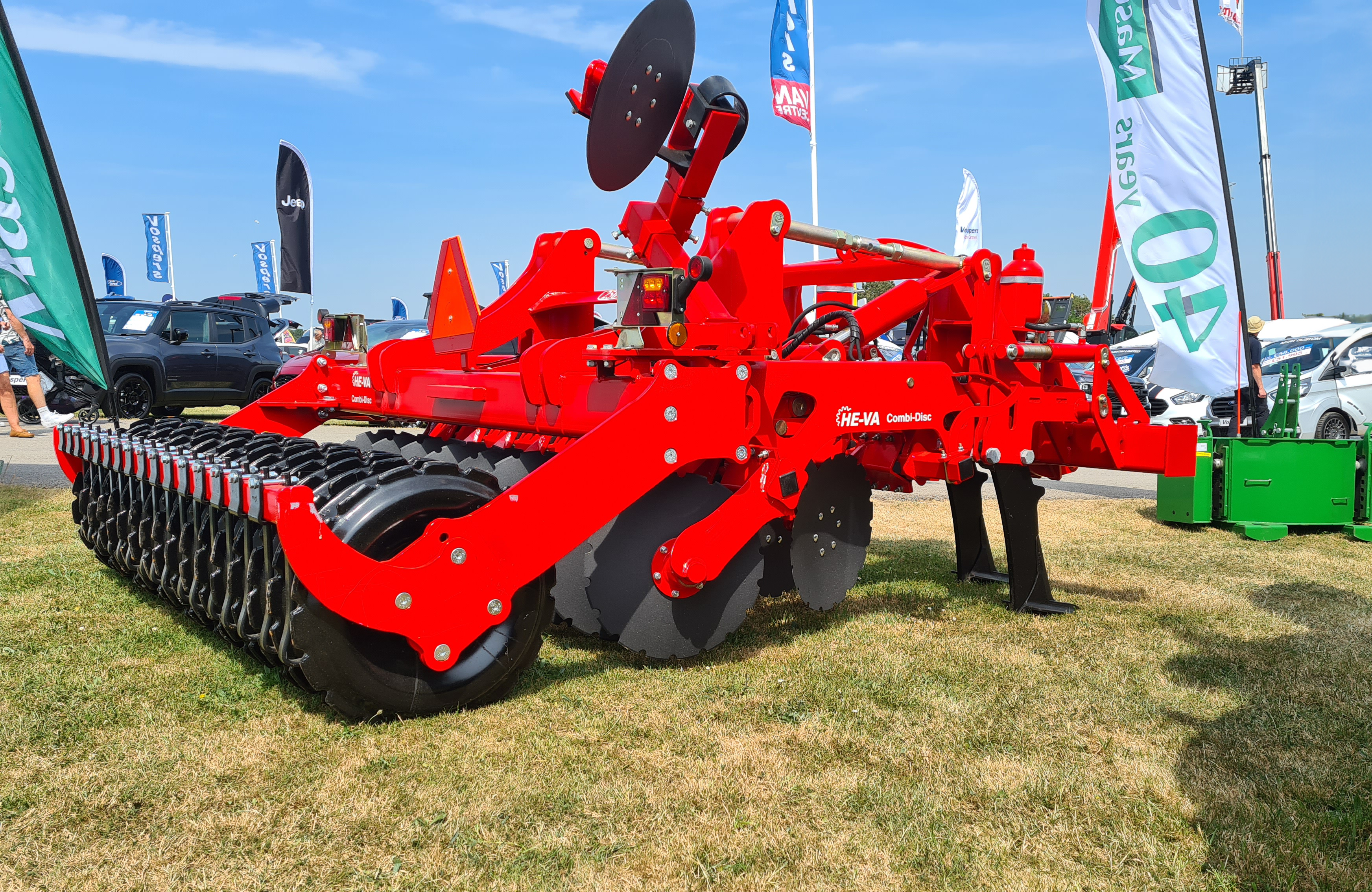 HE-VA Combi-Disc Cultivator heading to the Highlands