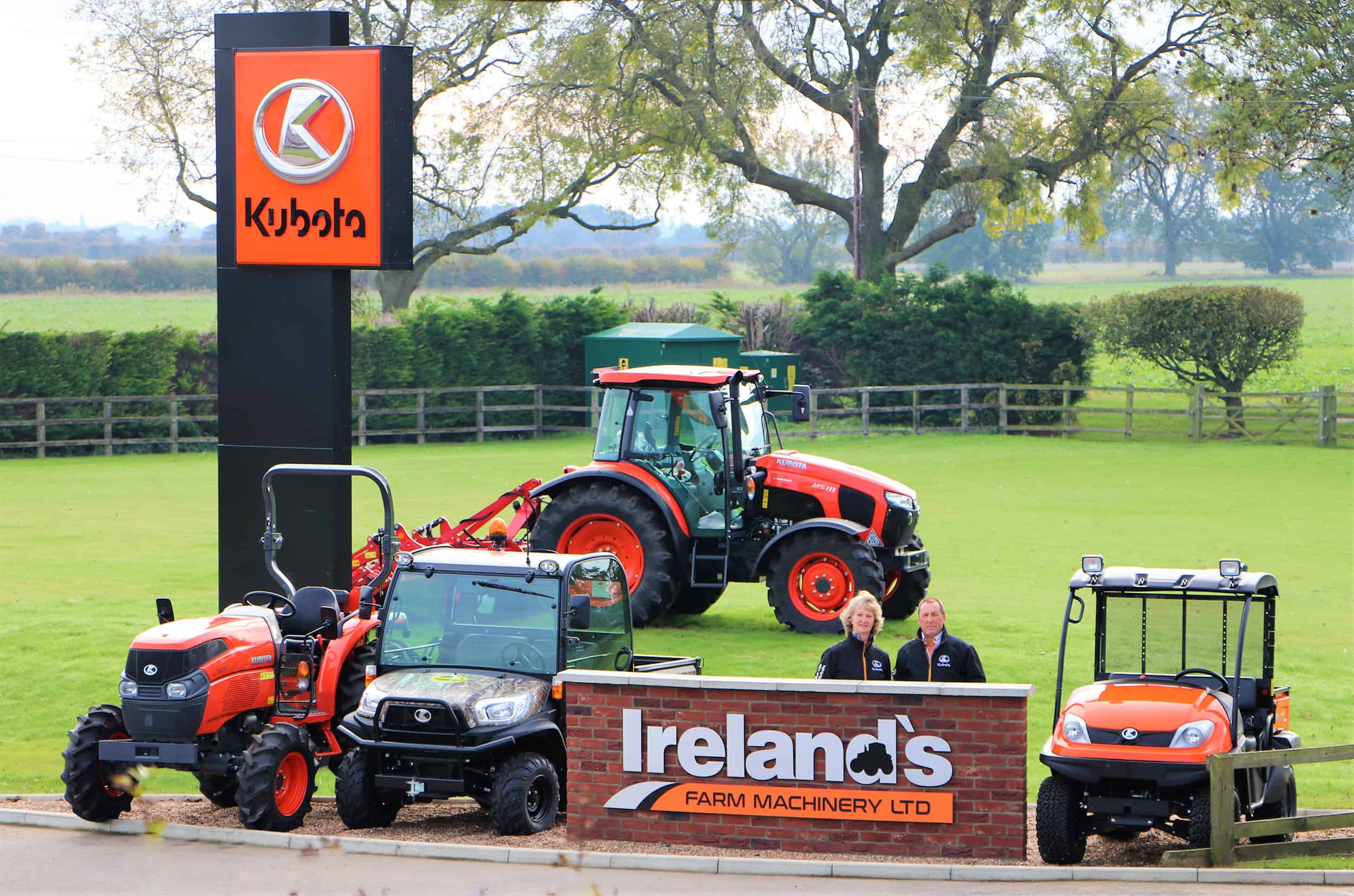 Irelands Farm Machinery takes on Kubota groundcare equipment