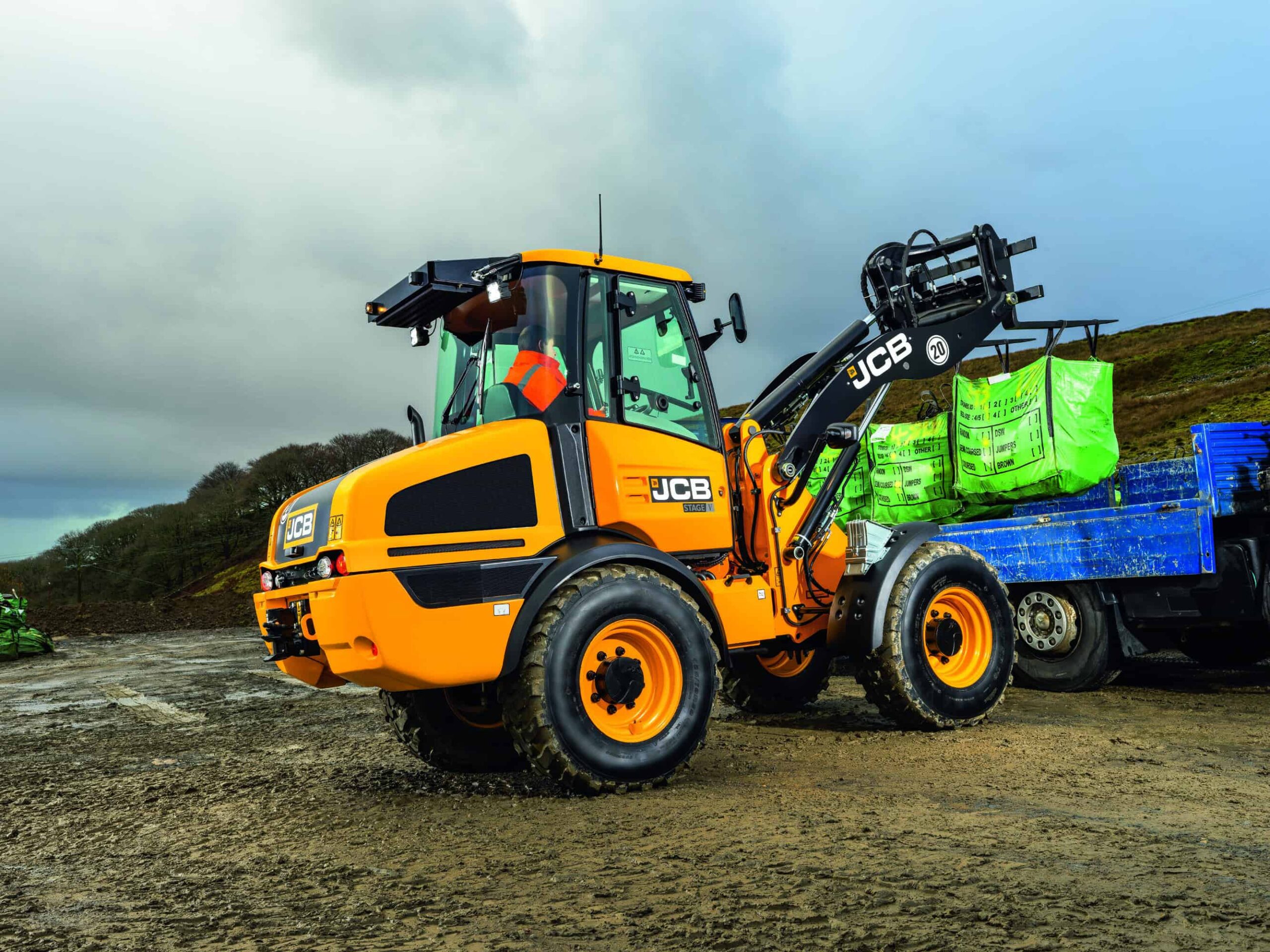Latest JCB compact wheel loaders are more fuel efficient
