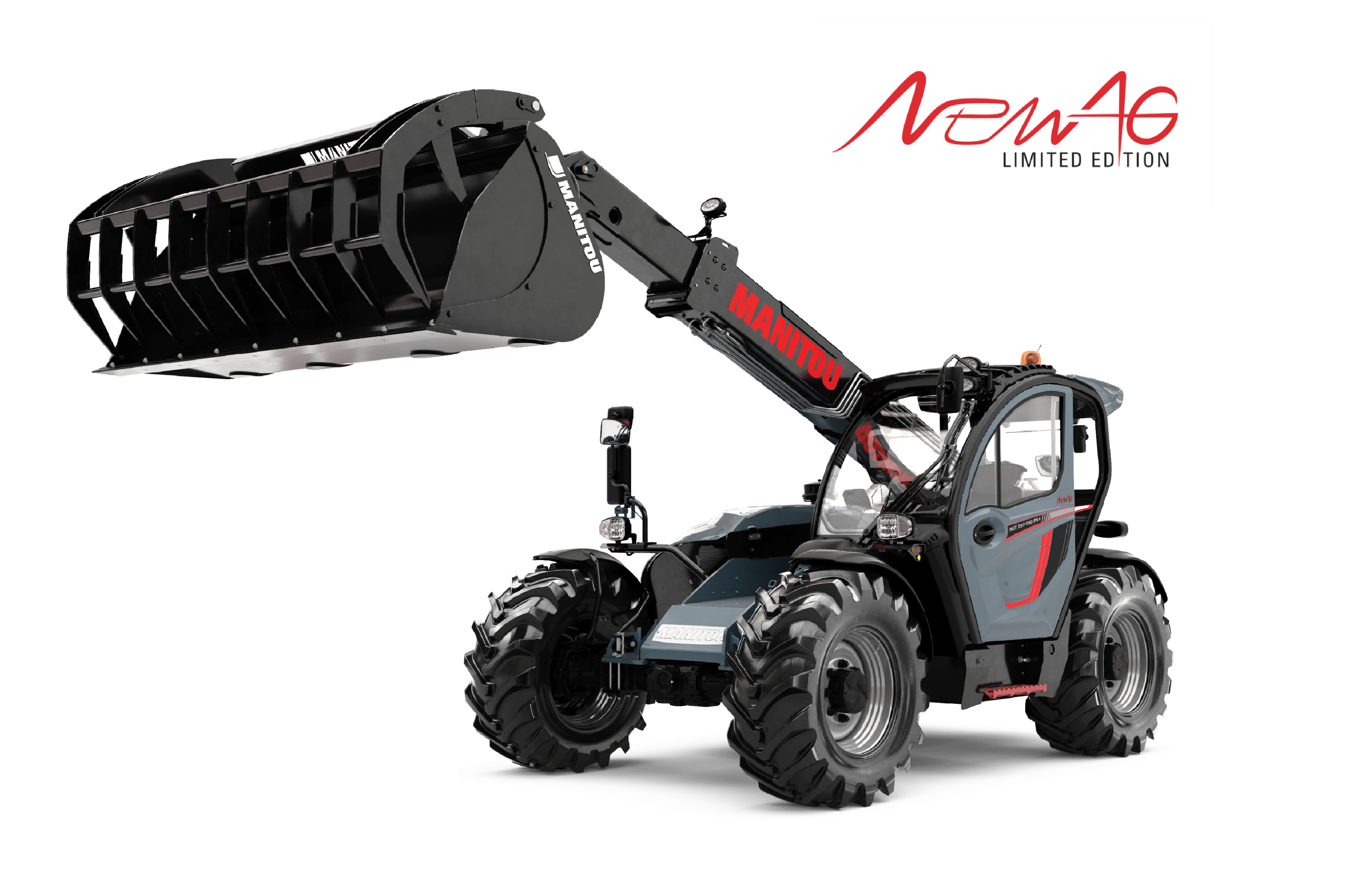 Exclusive launch of a limited series of NewAg telehandlers