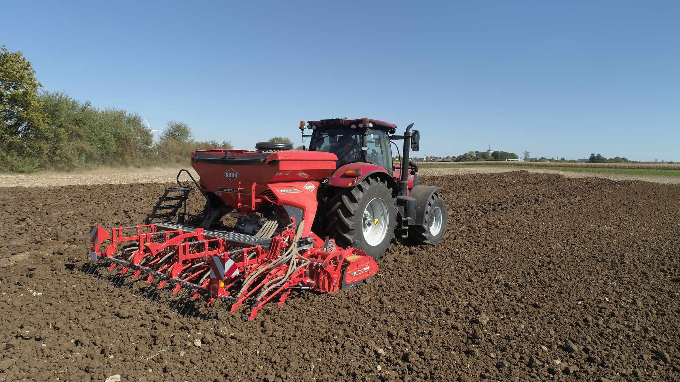 Kuhn extends Venta pneumatic seed drill range