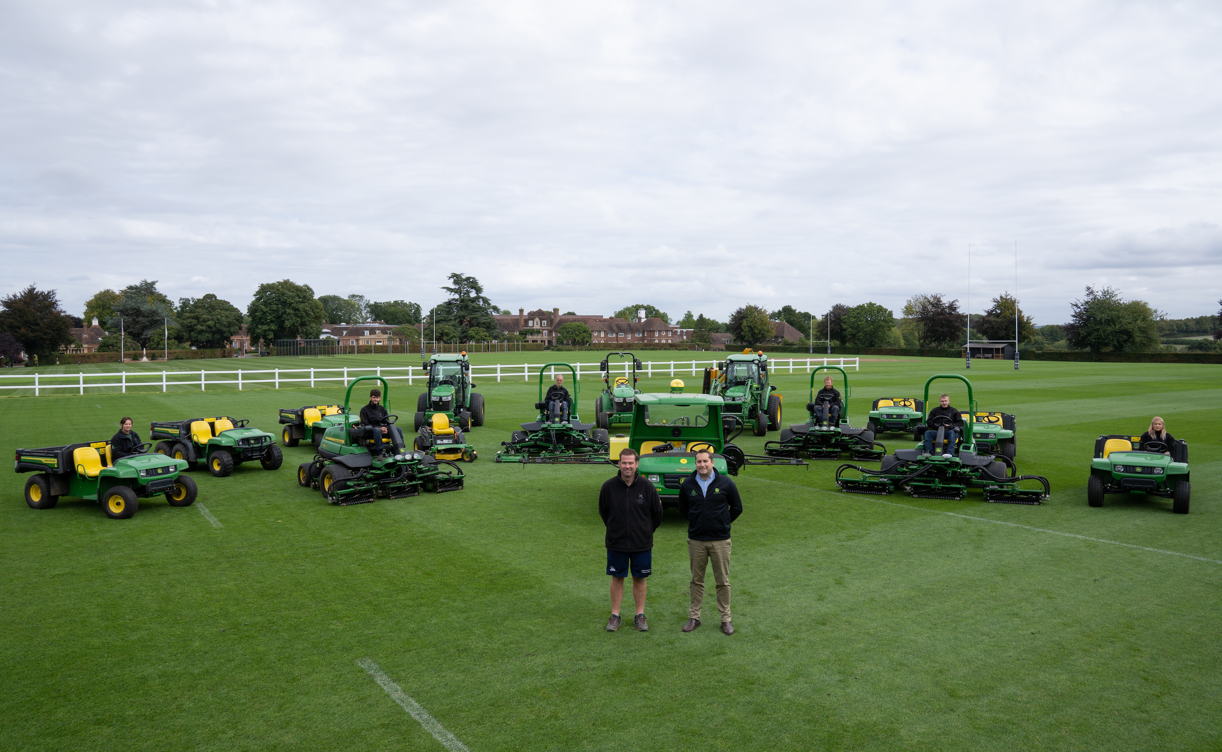 Forward-thinking school invests in future with new machinery fleet