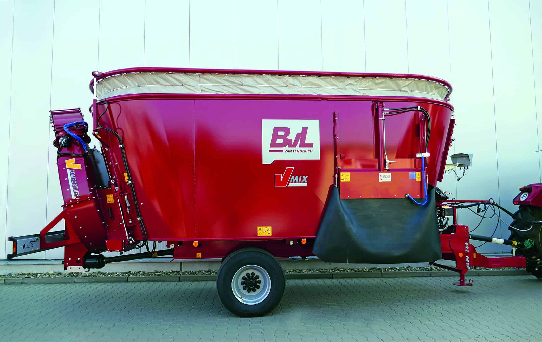 New Vario Volume system ensures flexible container volume for BvL mixer wagons